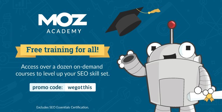 Moz Academy 免費線上學習 SEO 課程
