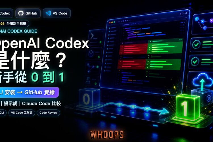 OpenAI Codex 新手從 0 到 1，CLI 安裝、GitHub 實操與 VS Code 工作流精選圖片
