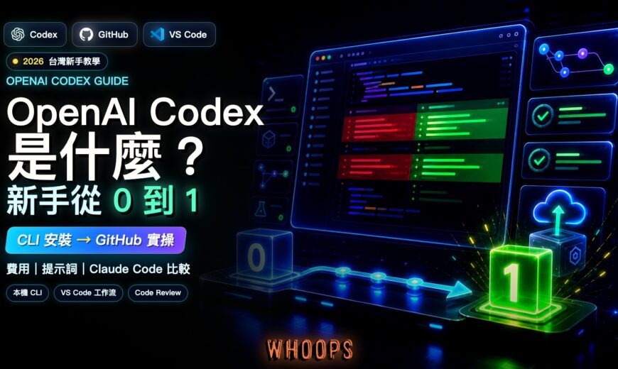 OpenAI Codex 新手從 0 到 1，CLI 安裝、GitHub 實操與 VS Code 工作流精選圖片