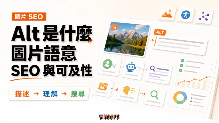 Alt 替代文字怎麼寫？圖片 SEO、無障礙與 AI 搜尋一次搞懂的完整守則精選圖片，呈現描述 → 理解 → 搜尋的 SEO 重點。